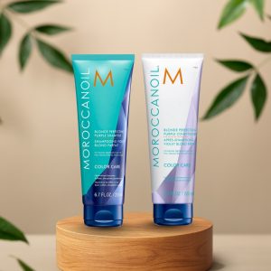 Moroccanoil Blonde Perfecting Purple Shampooing et après-shampoing Violet
