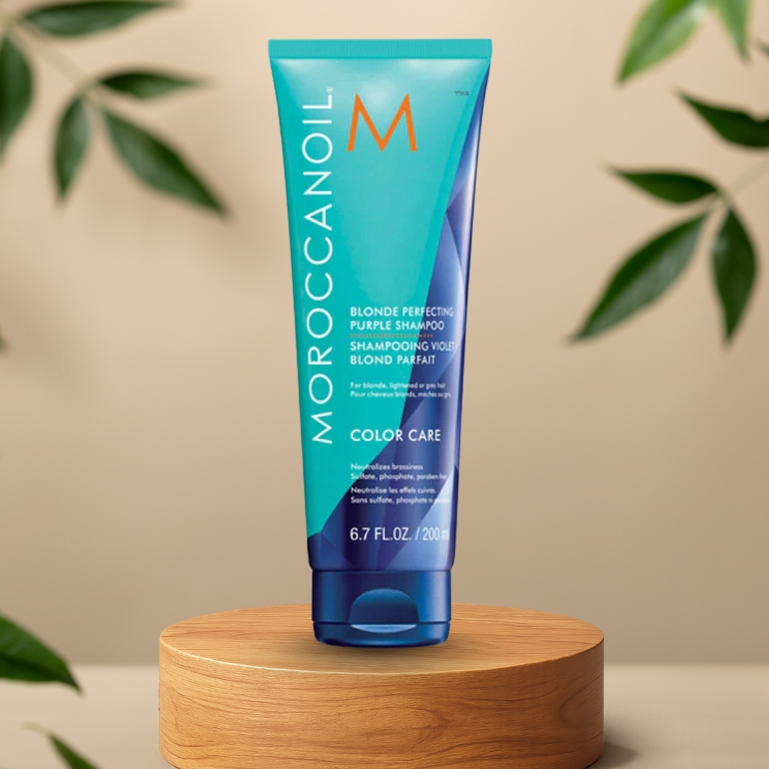 Moroccanoil shampooing violet blond parfait